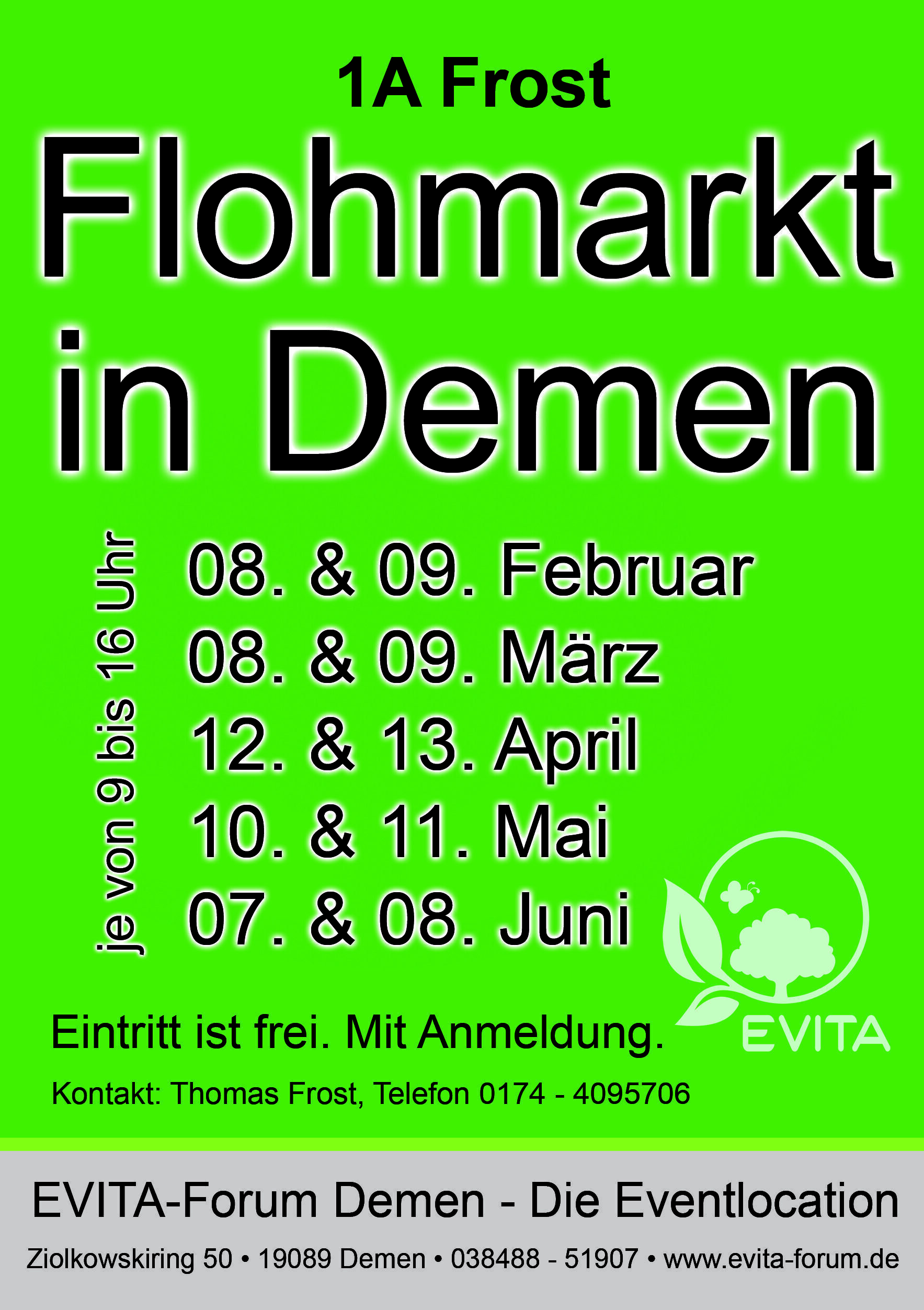Flyer Flohmarkt